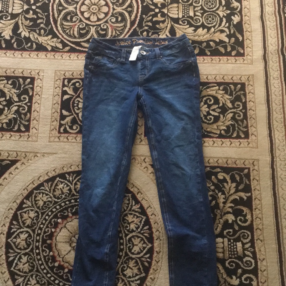 Girls justice knit jeggings